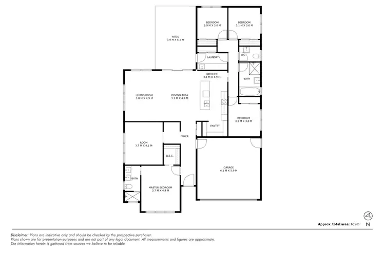 Floorplan of Homely house listing, 23 Cunningdroo Street, Googong NSW 2620