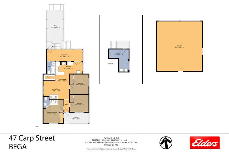 Floorplan of Homely house listing, 47 Carp Street, Bega NSW 2550