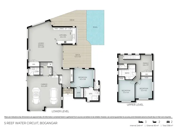 Floorplan of Homely house listing, 5 Reef Water Circuit, Bogangar NSW 2488