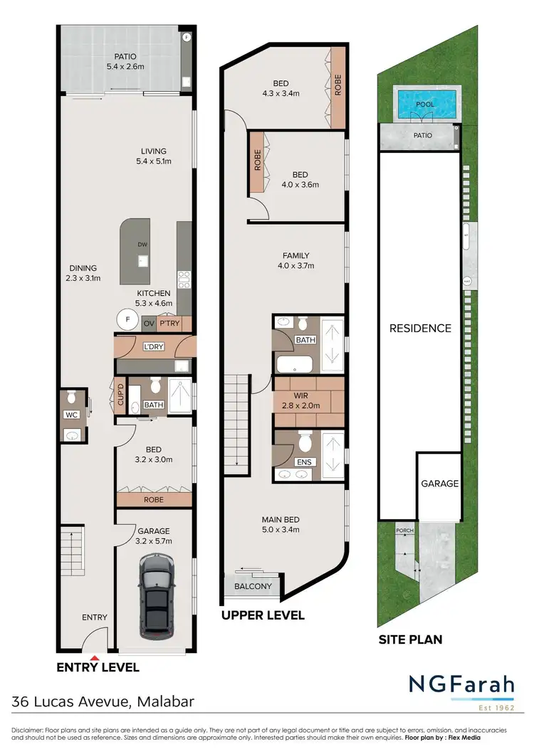 Floorplan of Homely house listing, 36 Lucas Avenue, Malabar NSW 2036