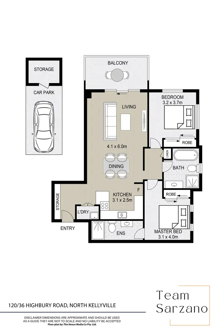 Floorplan of Homely apartment listing, 120/36 Highbury Road, North Kellyville NSW 2155