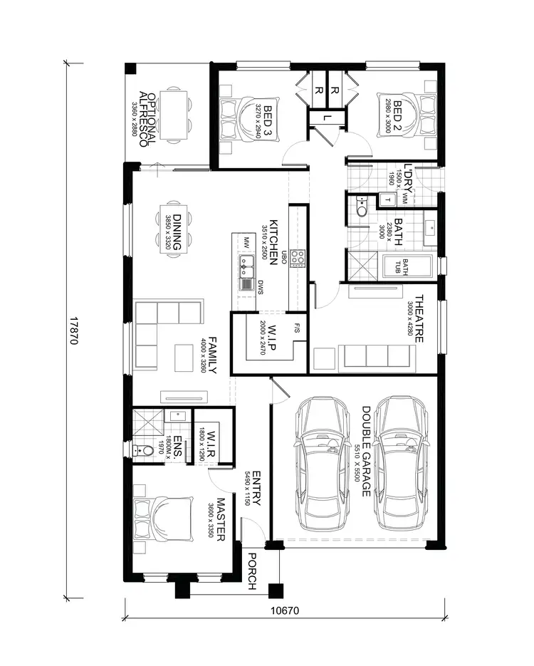 Floorplan of Homely house listing, Address available on request
