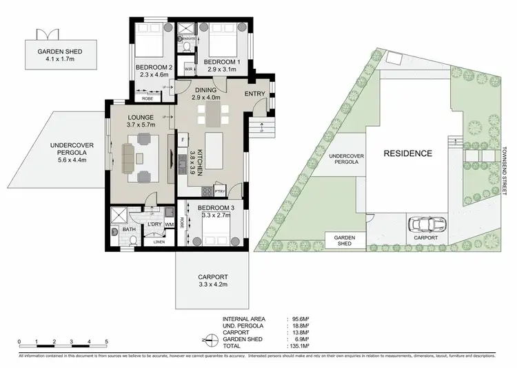 Floorplan of Homely house listing, 23 Townsend Street, Kennington VIC 3550