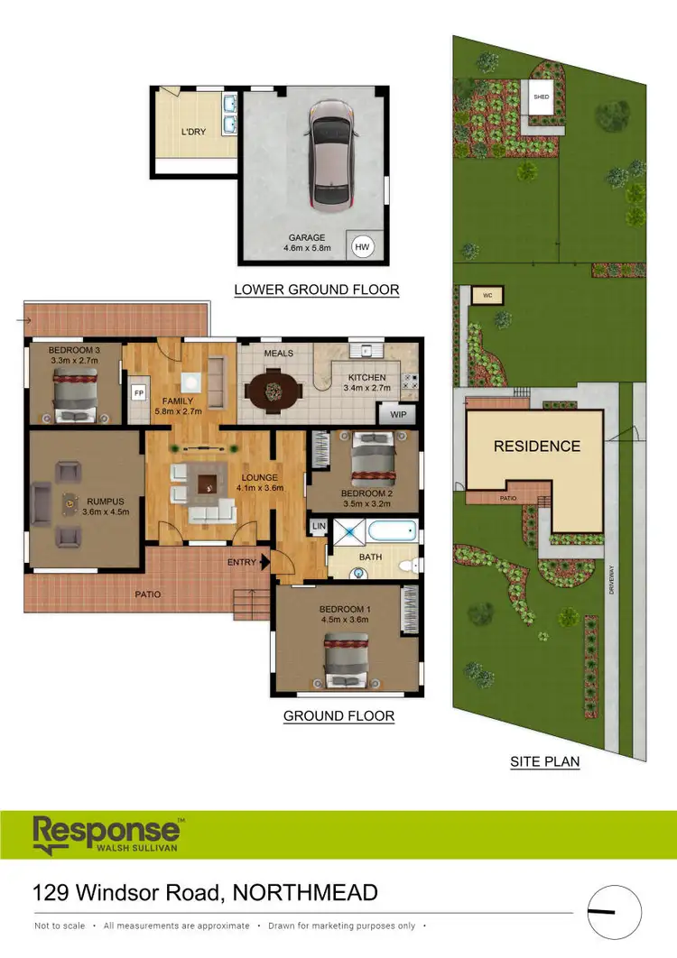 Floorplan of Homely house listing, 129 Windsor Road, Northmead NSW 2152
