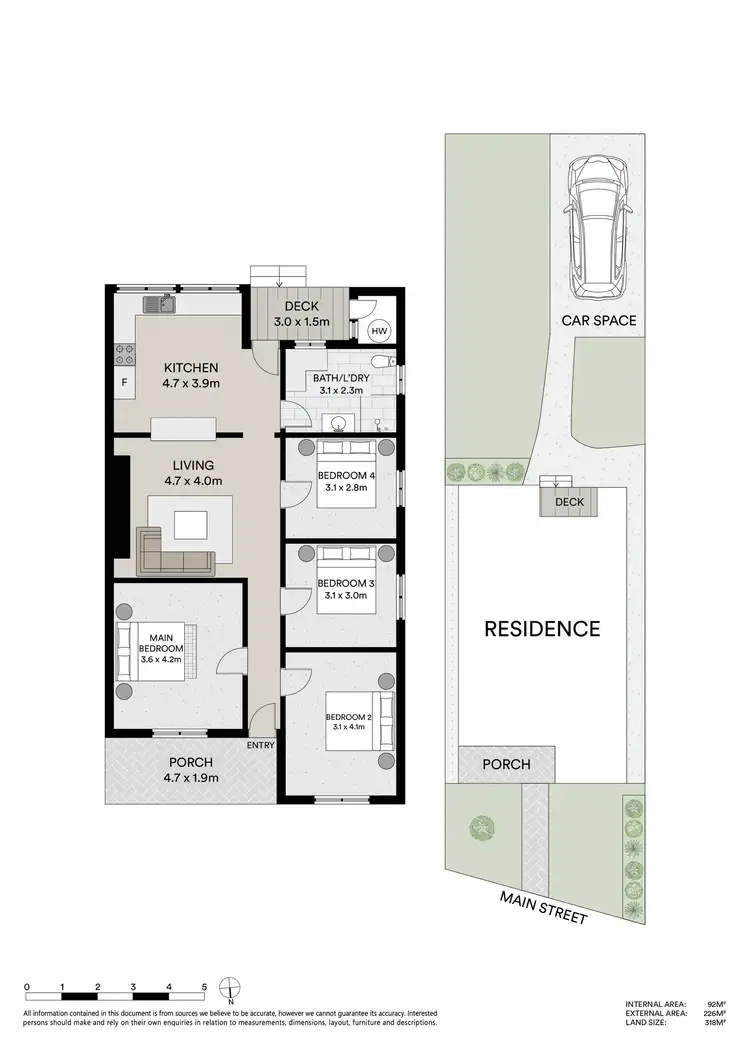 Floorplan of Homely house listing, 329 Main Street, Lithgow NSW 2790