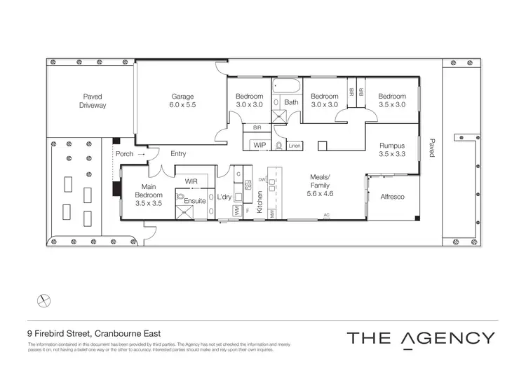 Floorplan of Homely house listing, 9 Firebird Street, Cranbourne East VIC 3977