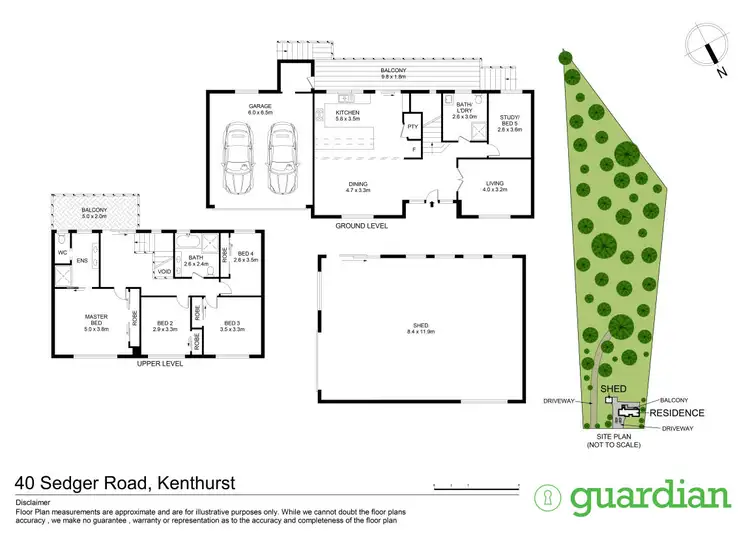 Floorplan of Homely house listing, 40 Sedger Road, Kenthurst NSW 2156