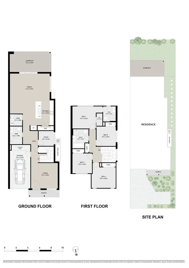 Floorplan of Homely semi-detached listing, 706b Kingsway, Gymea NSW 2227