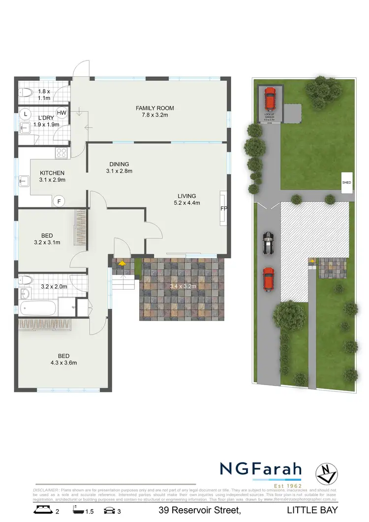 Floorplan of Homely house listing, 39 Reservoir Street, Little Bay NSW 2036