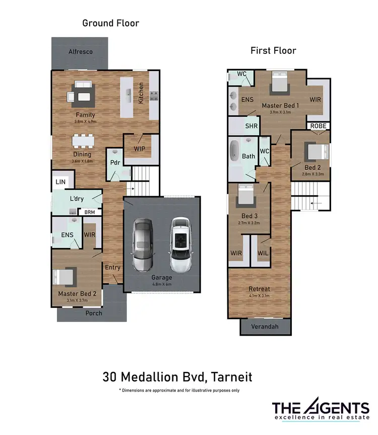 Floorplan of Homely house listing, 30 Medallion Boulevard, Tarneit VIC 3029