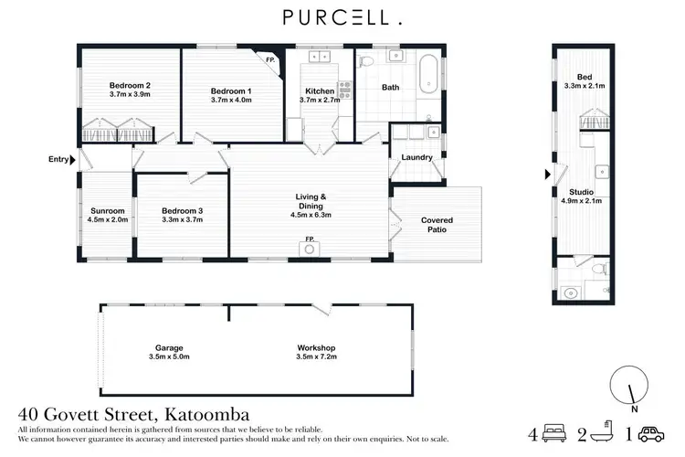 Floorplan of Homely house listing, 40 Govett Street, Katoomba NSW 2780
