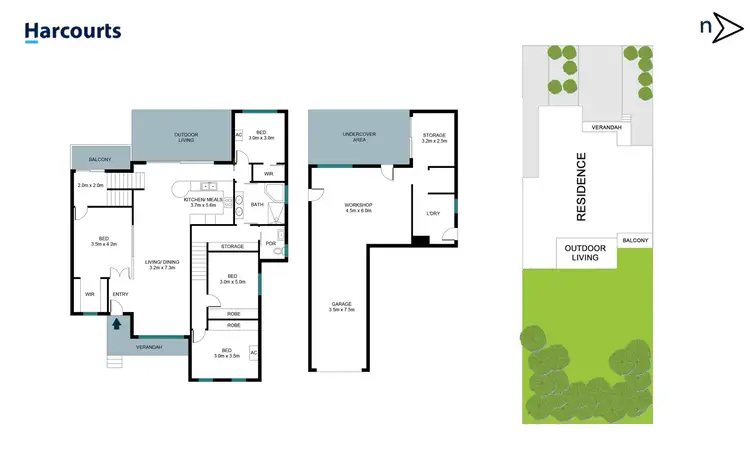 Floorplan of Homely house listing, 21 Howell Street, Kotara NSW 2289