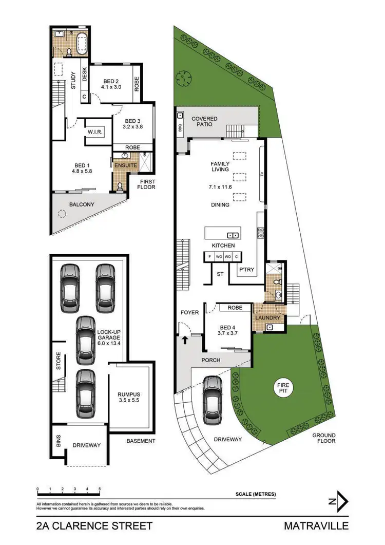 Floorplan of Homely house listing, 2a Clarence Street, Matraville NSW 2036