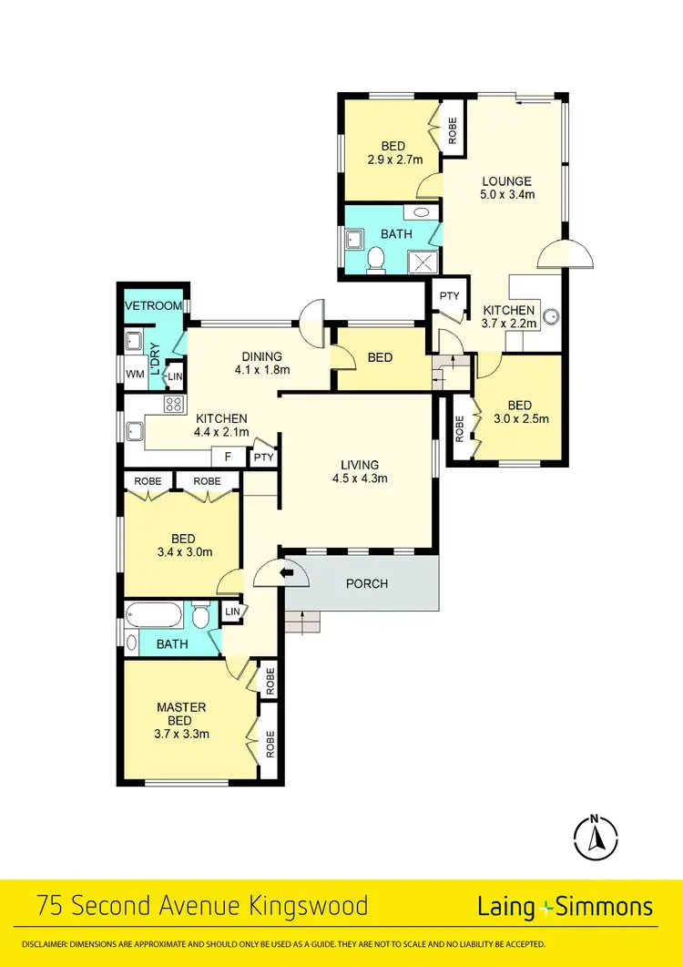 Floorplan of Homely house listing, 75 Second Avenue, Kingswood NSW 2747
