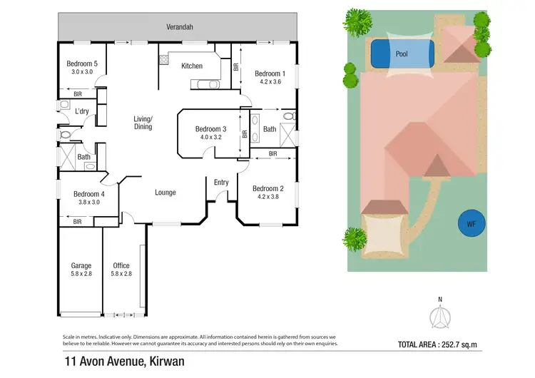 Floorplan of Homely house listing, 11 Avon Avenue, Kirwan QLD 4817