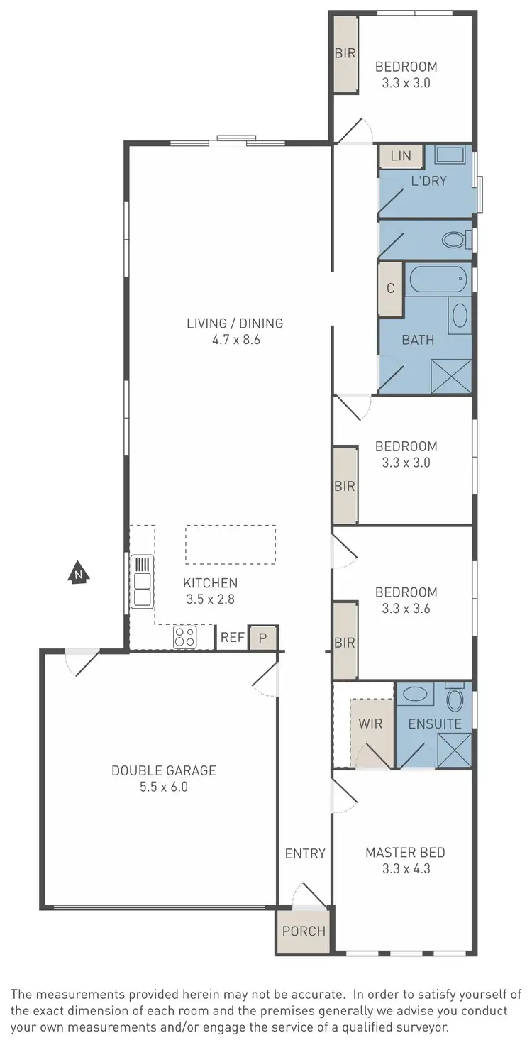 Floorplan of Homely house listing, 4 Guardian Place, Wyndham Vale VIC 3024