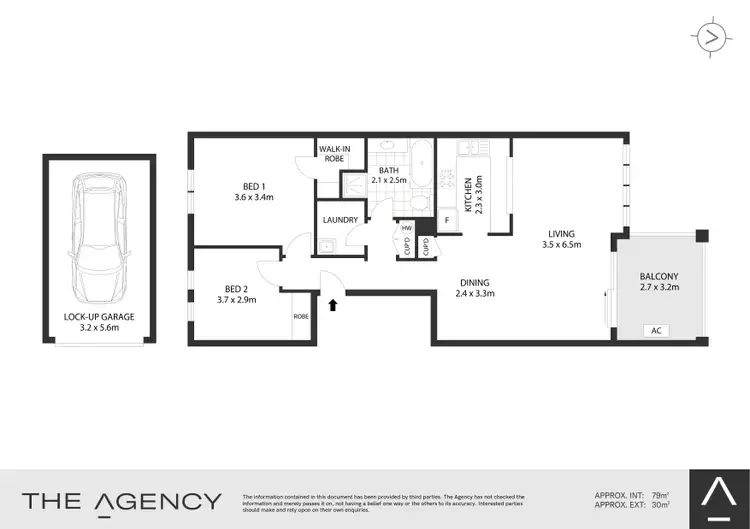 Floorplan of Homely apartment listing, 24/11 Williams Parade, Dulwich Hill NSW 2203