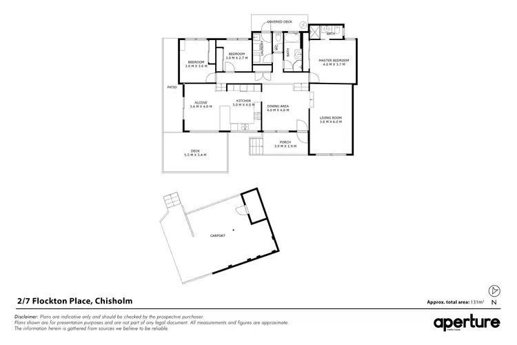 Floorplan of Homely house listing, 7 Flockton Place, Chisholm ACT 2905