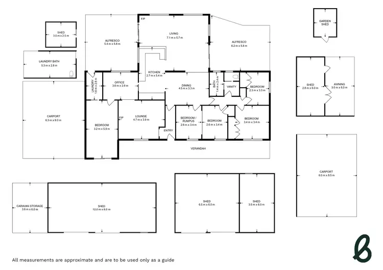 Floorplan of Homely rural property listing, 349 The Inlet Road, Bulga NSW 2330