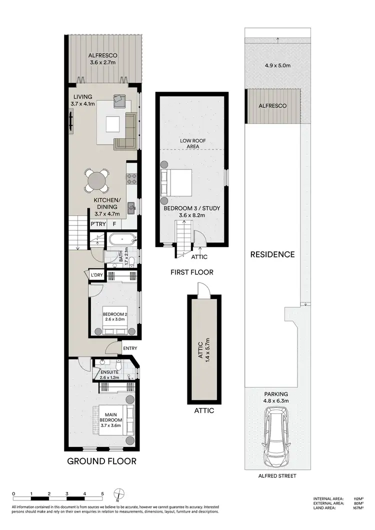 Floorplan of Homely house listing, 49 Alfred Street, Rozelle NSW 2039