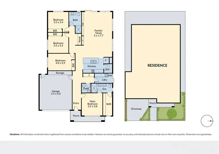 Floorplan of Homely house listing, 4 Mechanical Road, Sunbury VIC 3429