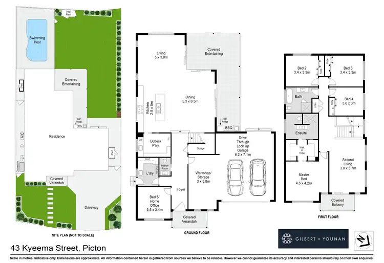 Floorplan of Homely house listing, 43 Kyeema Street, Picton NSW 2571