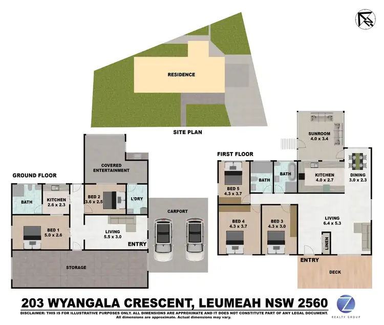 Floorplan of Homely house listing, 203 Wyangala Crescent, Leumeah NSW 2560