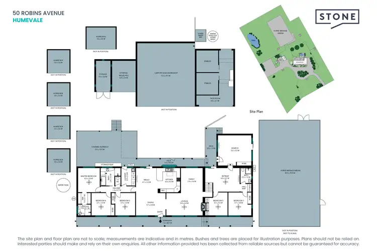 Floorplan of Homely rural property listing, 50 Robins Avenue, Humevale VIC 3757