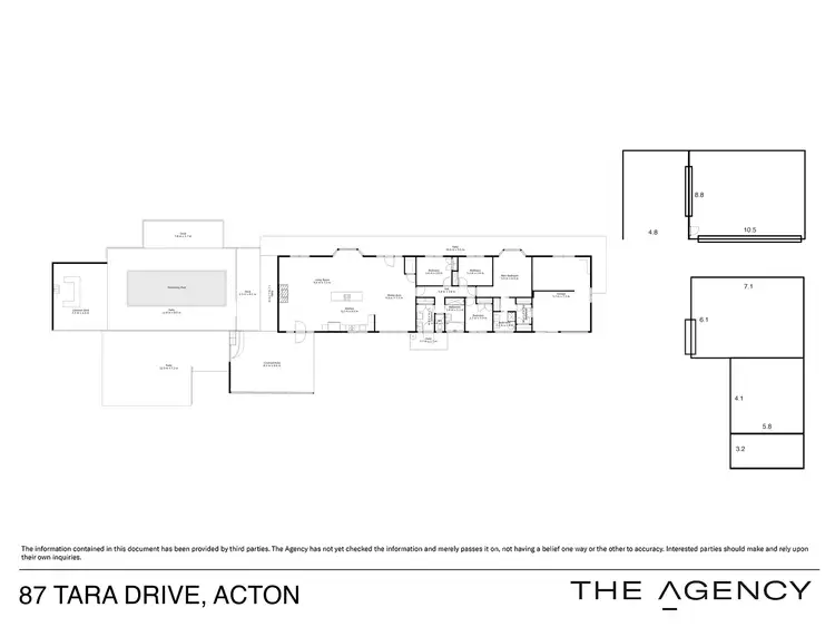 Floorplan of Homely house listing, 87 Tara Drive, Acton Park TAS 7170