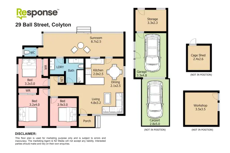 Floorplan of Homely house listing, 29 Ball Street, Colyton NSW 2760