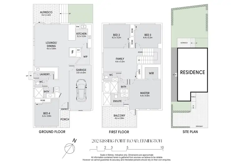 Floorplan of Homely semi-detached listing, 202 Kissing Point Road, Dundas NSW 2117