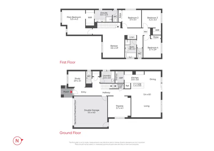 Floorplan of Homely house listing, 32 Otterham Way, Werribee VIC 3030