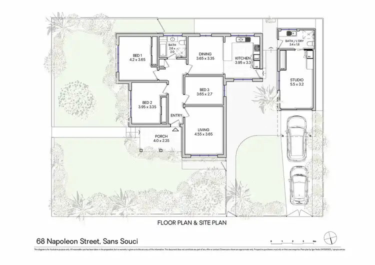 Floorplan of Homely house listing, 68 Napoleon Street, Sans Souci NSW 2219
