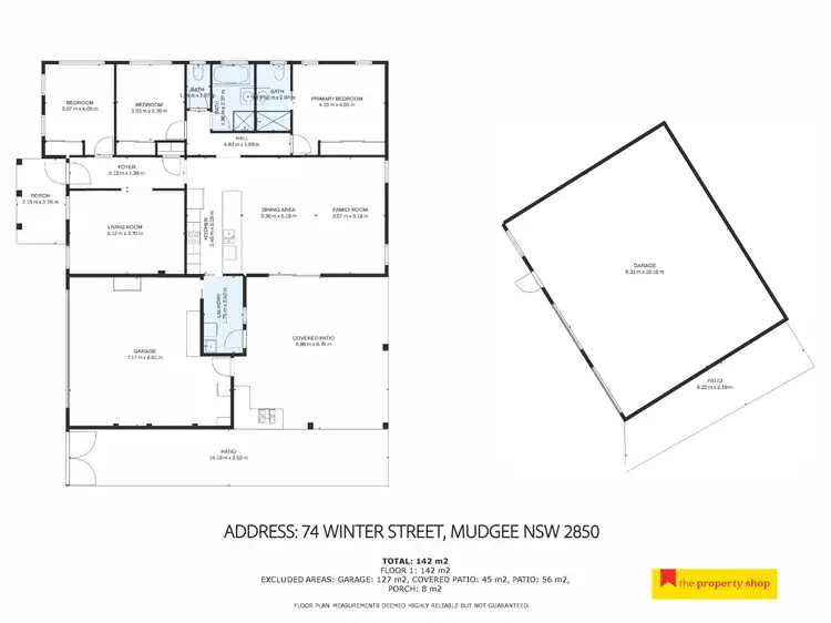 Floorplan of Homely house listing, 74 Winter Street, Mudgee NSW 2850