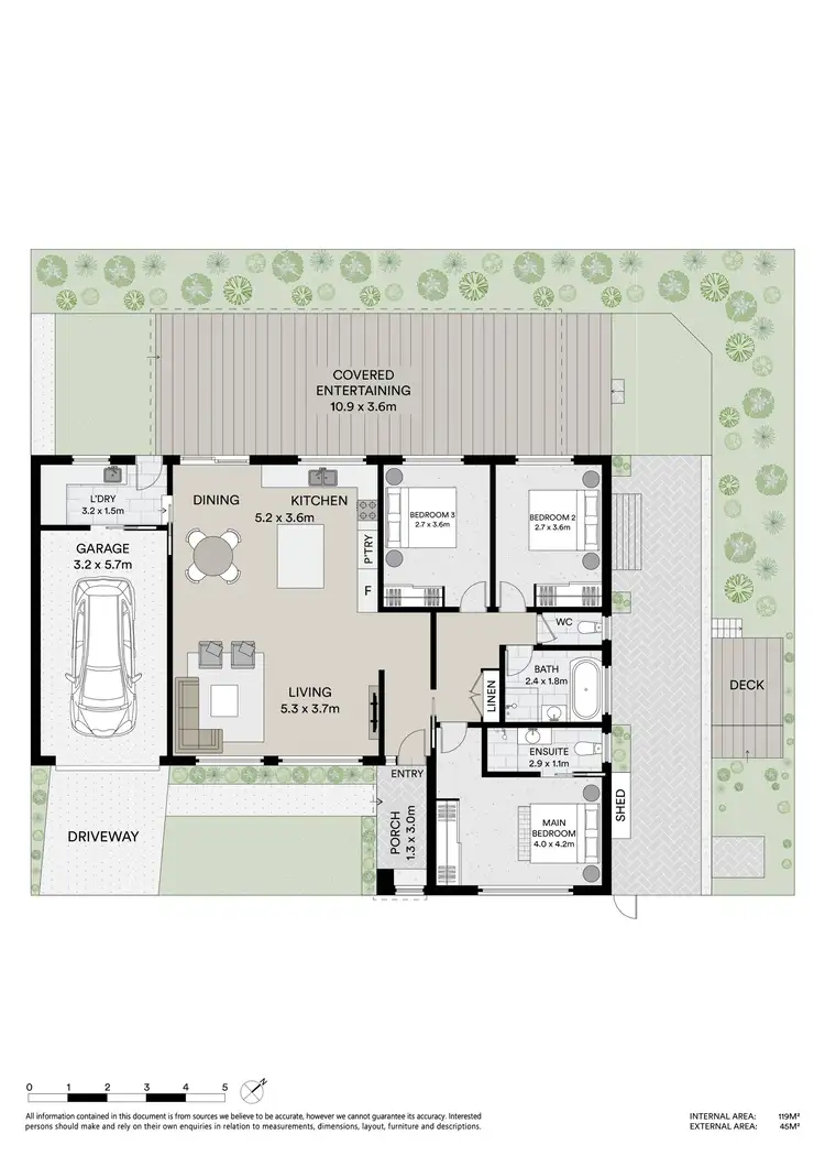 Floorplan of Homely villa listing, 6/93 Old Gosford Road, Wamberal NSW 2260