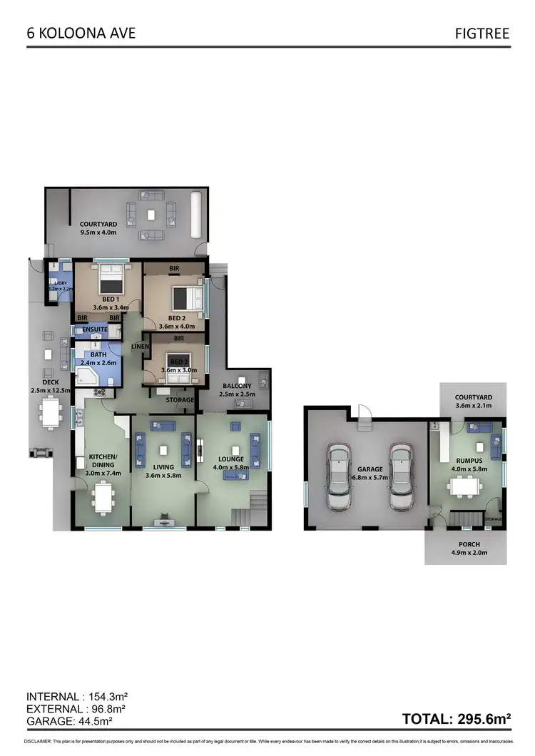 Floorplan of Homely house listing, 6 Koloona Avenue, Figtree NSW 2525