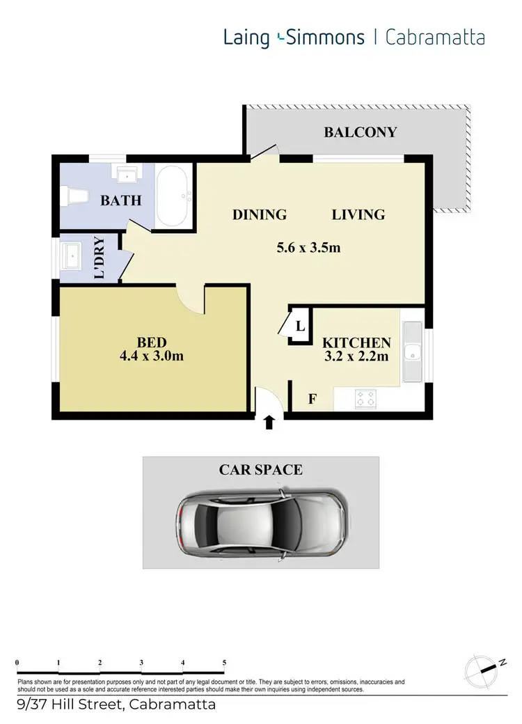Floorplan of Homely unit listing, 9/37 Hill Street, Cabramatta NSW 2166