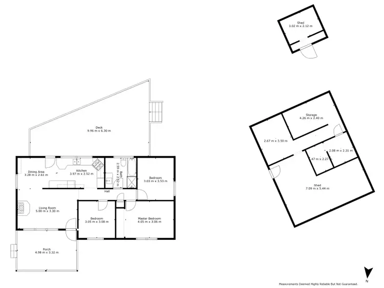 Floorplan of Homely house listing, 8 Meadow Crescent, Badger Creek VIC 3777
