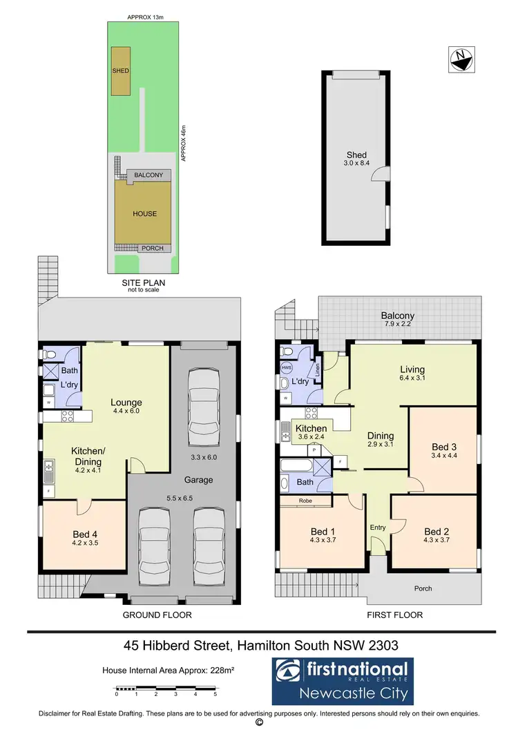 Floorplan of Homely house listing, 45 Hibberd Street, Hamilton South NSW 2303