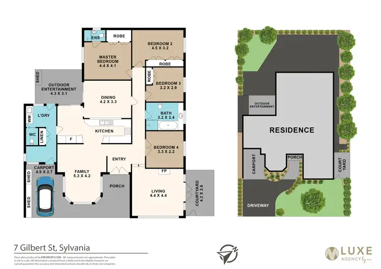 Floorplan of Homely house listing, 7 Gilbert Street, Sylvania NSW 2224