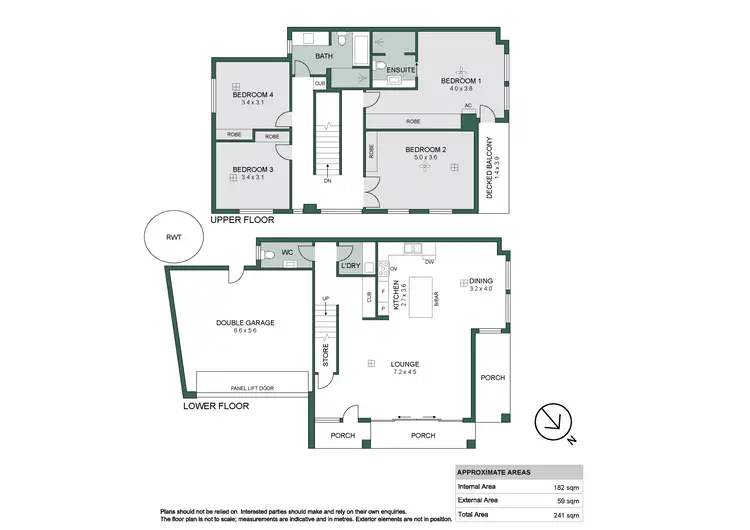 Floorplan of Homely house listing, 1 Lily Avenue, Campbelltown SA 5074