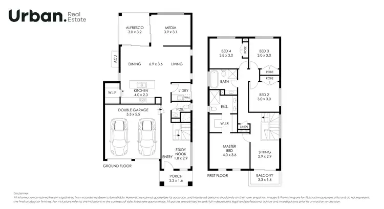 Floorplan of Homely house listing, 4 Myrtle Crescent, Gables NSW 2765