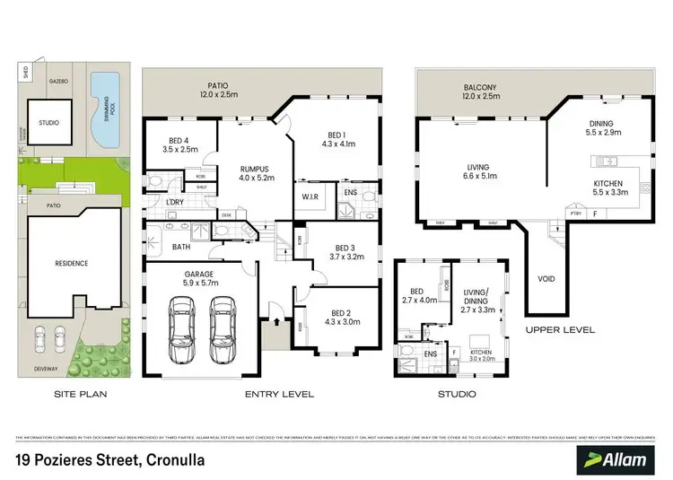 Floorplan of Homely house listing, 19 Pozieres Street, Cronulla NSW 2230