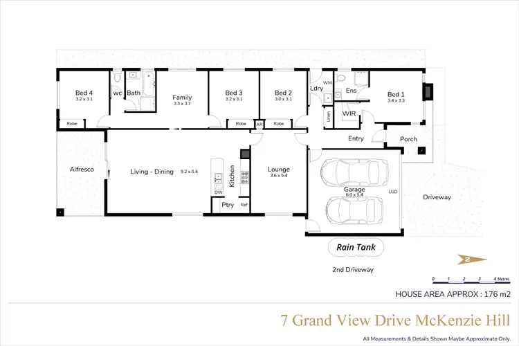 Floorplan of Homely house listing, 7 Grandview Drive, Mckenzie Hill VIC 3451