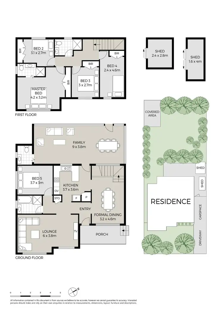 Floorplan of Homely house listing, 5 Linlee Street, Girraween NSW 2145