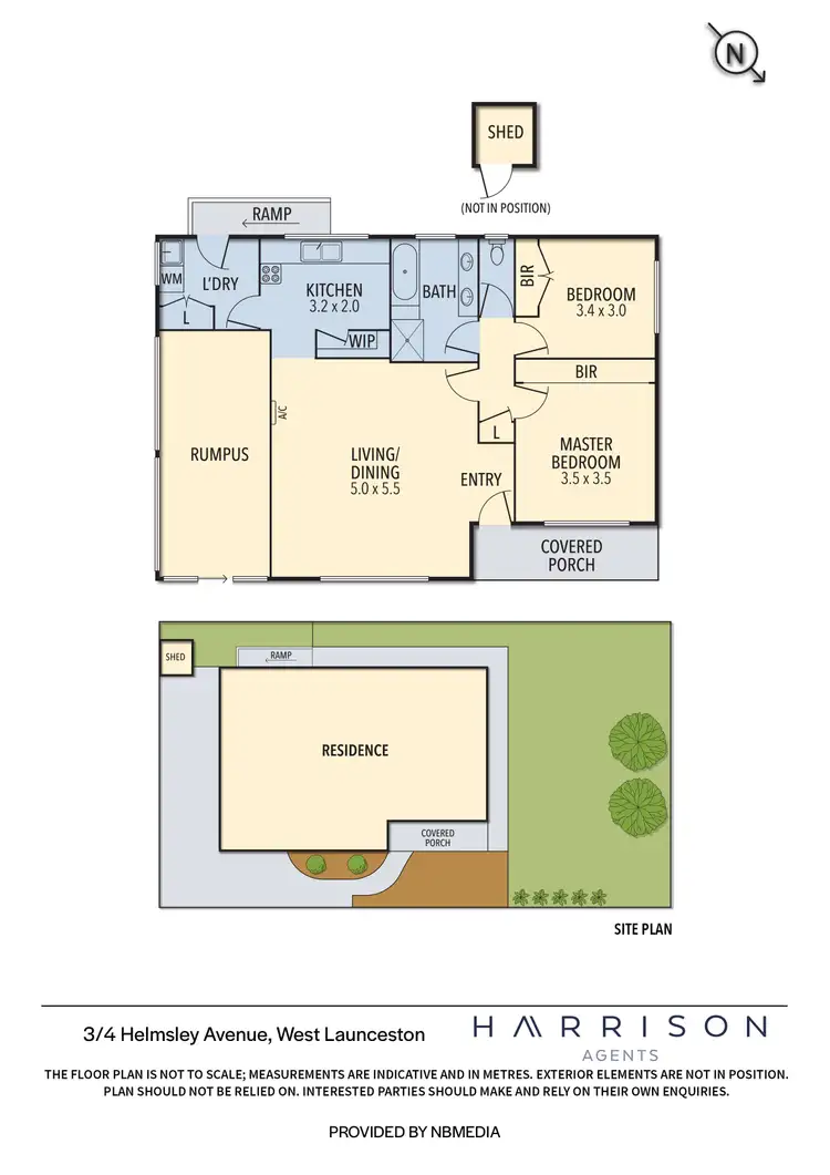Floorplan of Homely unit listing, 3/4 Helmsley Avenue, West Launceston TAS 7250