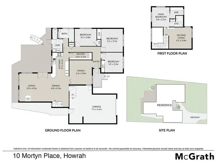 Floorplan of Homely house listing, 10 Mortyn Place, Howrah TAS 7018
