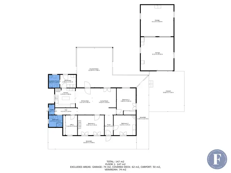Floorplan of Homely house listing, 77 Thompson Street, Cootamundra NSW 2590