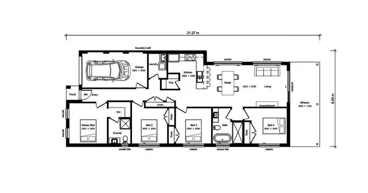 Floorplan of Homely house listing, Address available on request