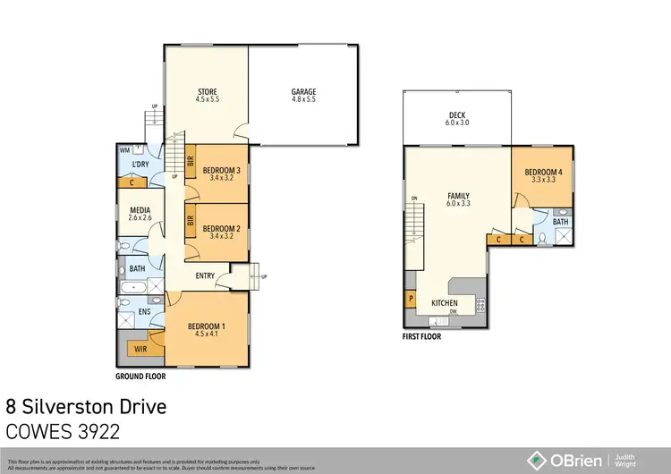 Floorplan of Homely house listing, 8 Silverstone Drive, Cowes VIC 3922
